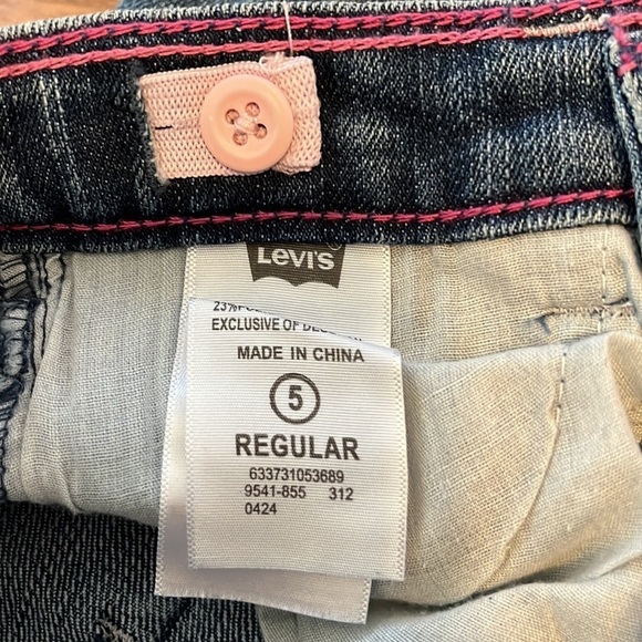Levi’s flare jeans, kids 5, NWTS, - Picture 10 of 10